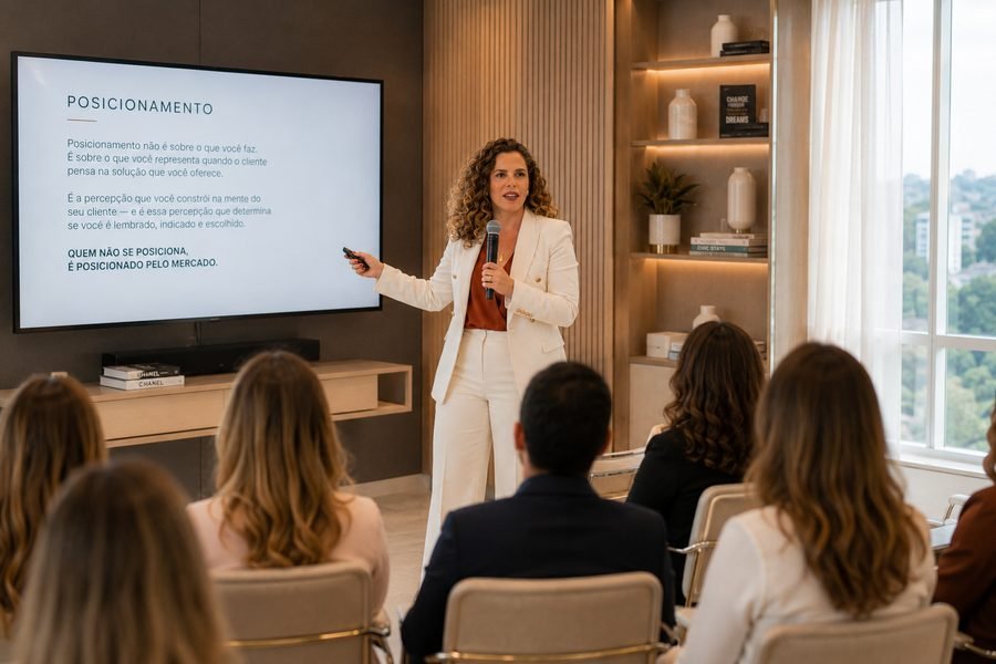 Daniela Vergara em palestra